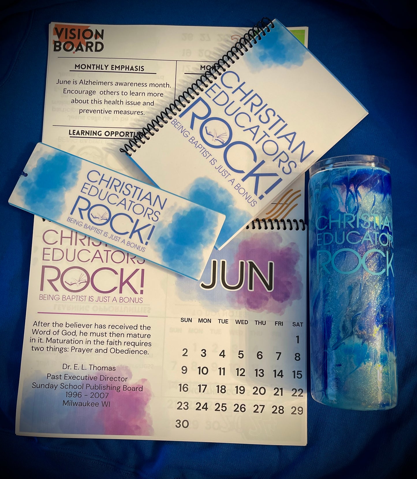 Christian Educators ROCK! Gold Gift Box
