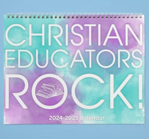 Christian Educators ROCK 2024-25 Calendar