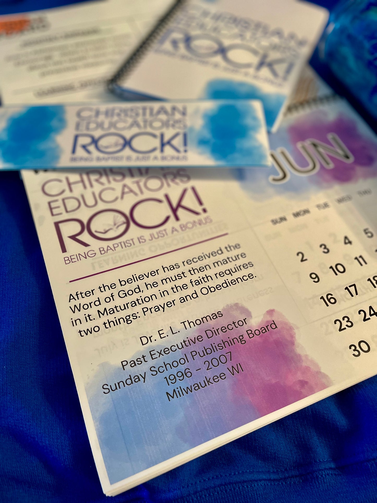 (Baptist)Christian Educators ROCK! Calendar 2024-2025